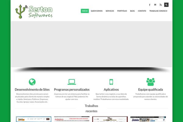 Appointment Green theme site design template sample