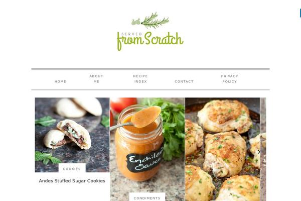 Foodiepro-v440 theme site design template sample