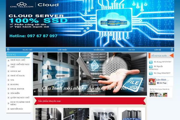 Cmc theme site design template sample