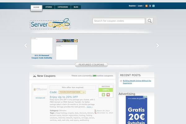 Clipper theme site design template sample