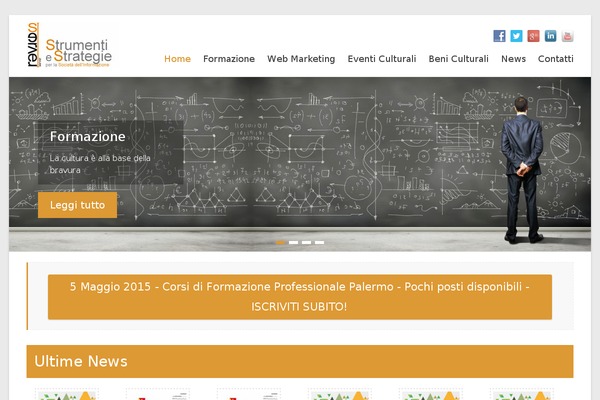 Site using Carousel Horizontal Posts Content Slider plugin