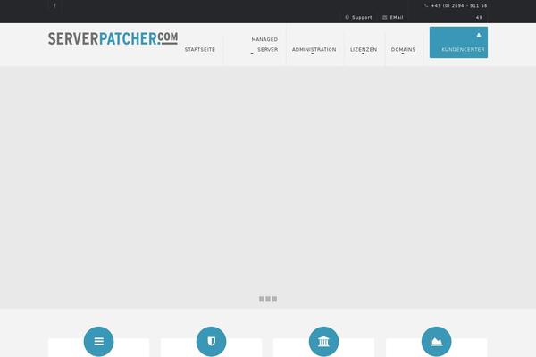 Alaska theme site design template sample