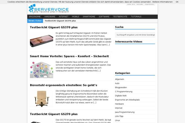servervoice.de site used MH Magazine Child