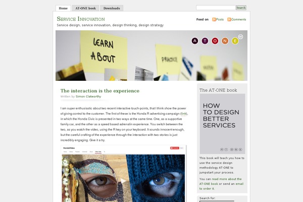 Misty Look theme site design template sample
