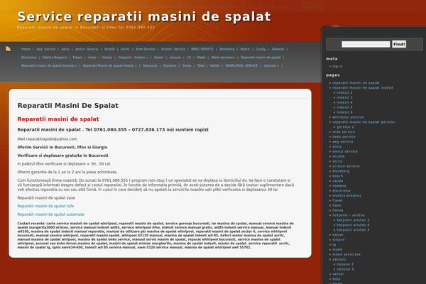 Wallow theme site design template sample