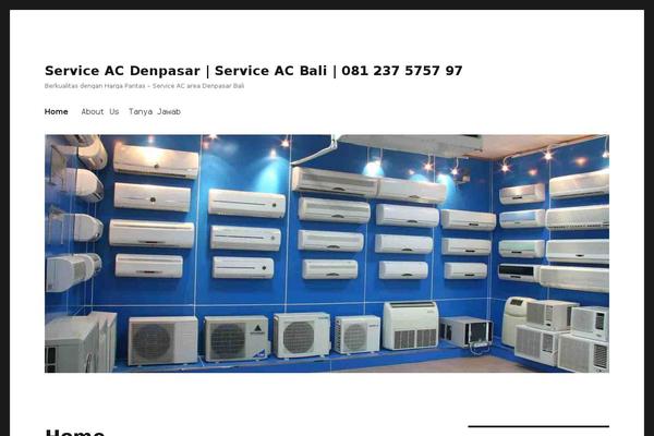 serviceacdenpasar.com site used Twenty Sixteen