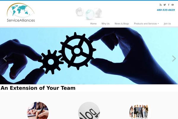 Customizr theme site design template sample