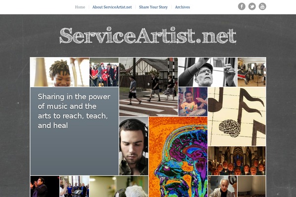 Mosaico theme site design template sample