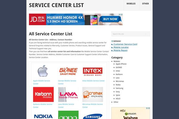 Pin theme websites examples