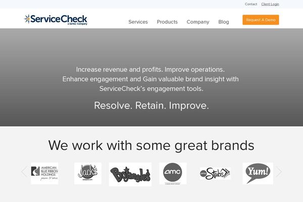 servicecheck.net site used Service