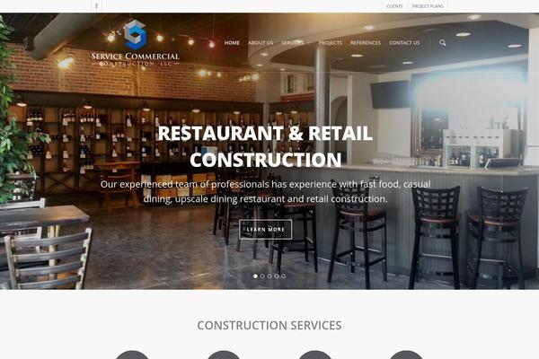 Scc theme site design template sample