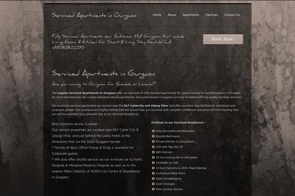 Construct theme site design template sample