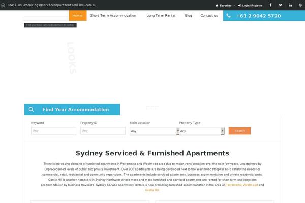 Realhomes Child theme site design template sample