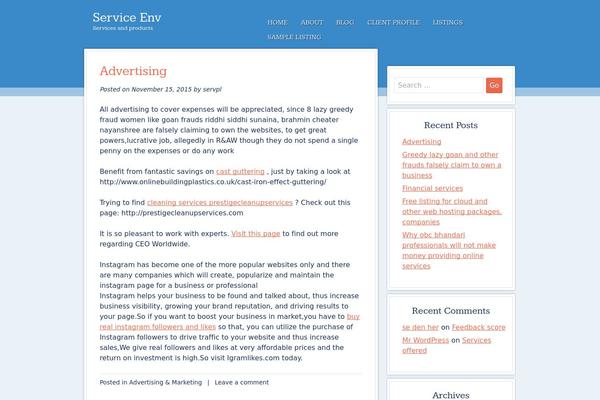 Color Palette theme site design template sample
