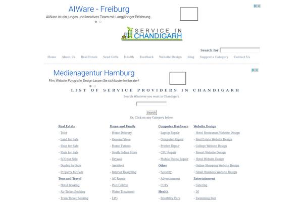 Appliance theme site design template sample