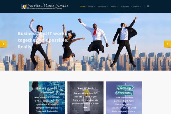 Salient Child theme site design template sample
