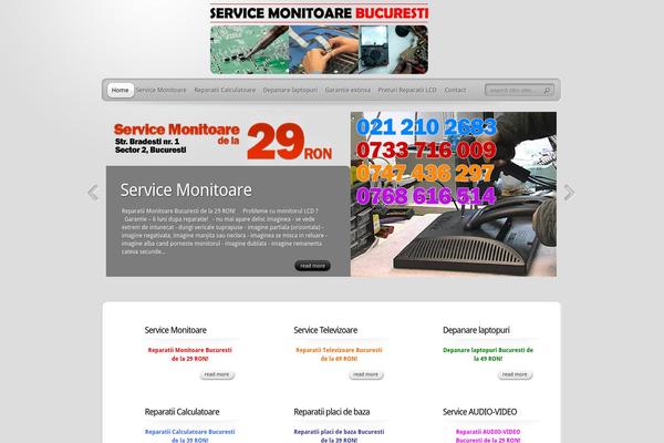 TheProfessional theme site design template sample