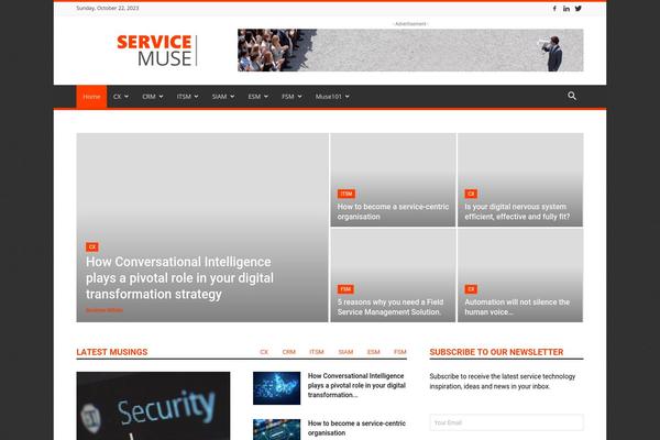 Site using Td-standard-pack plugin