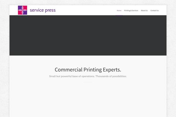 Highend theme site design template sample