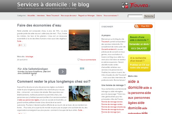 Carrington Blog theme site design template sample