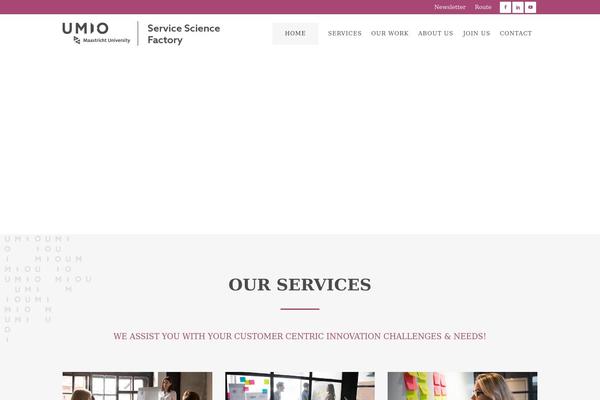Bridge theme site design template sample