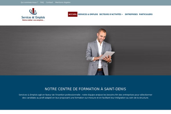 servicesetemplois.com site used Gg