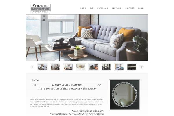 Dandelion theme site design template sample