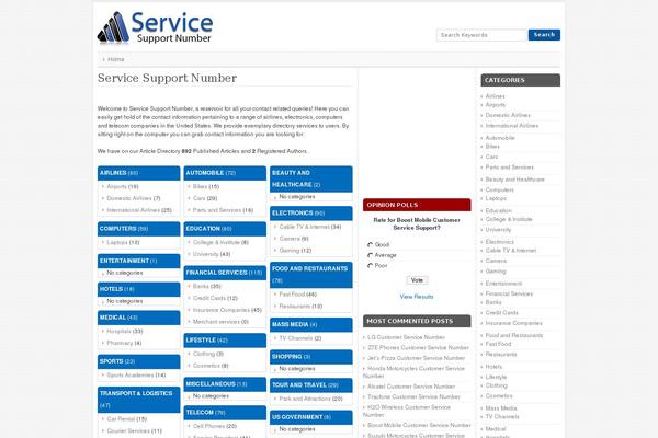 Site using Article Directory plugin