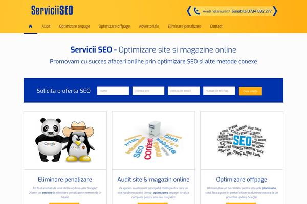 Site using WP Excel CMS plugin