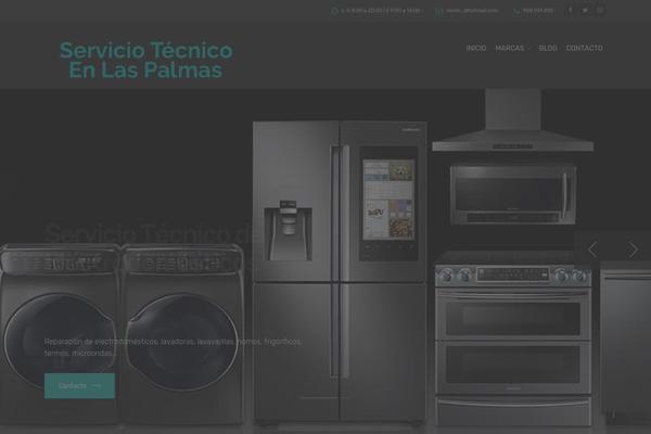 Site using Blog Designer plugin