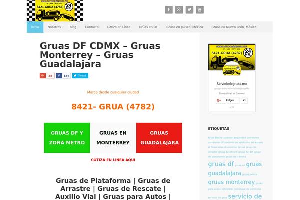 Site using Genesis Simple Share plugin
