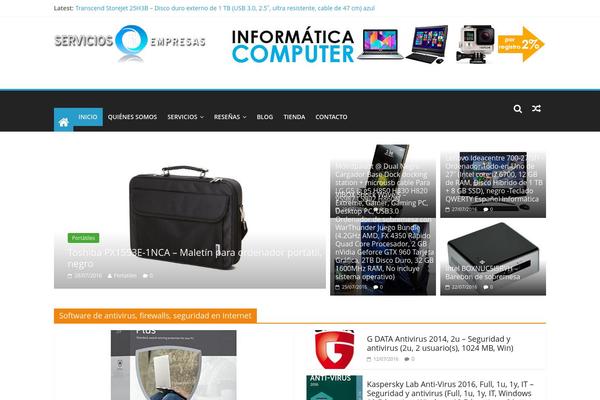 ColorMag theme site design template sample