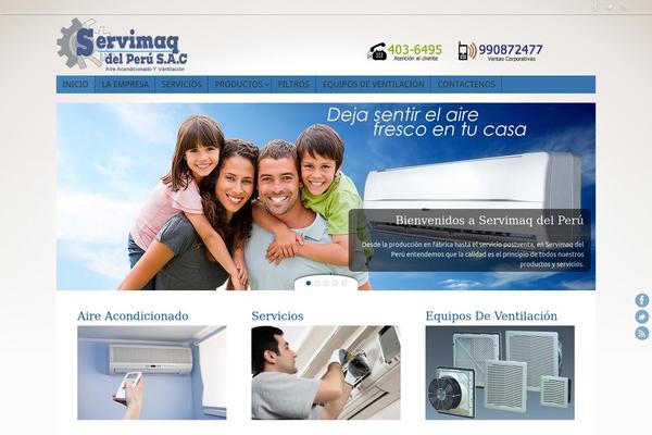 Tempera theme site design template sample