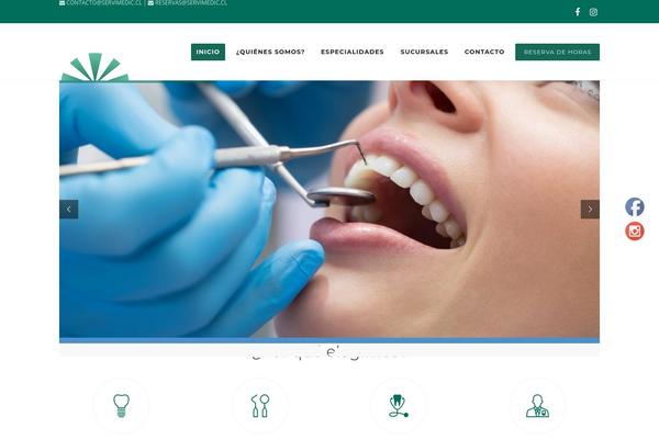 Dentalia theme site design template sample