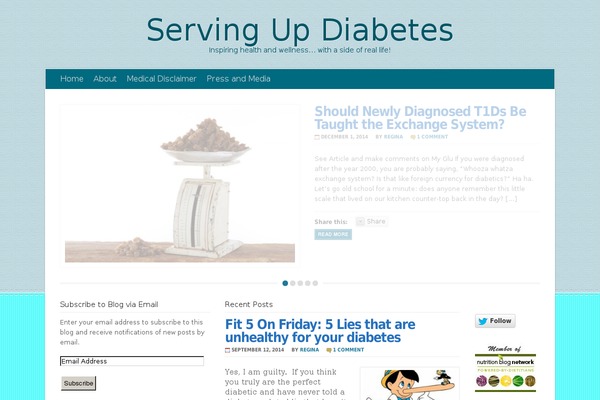 servingupdiabetes.com site used Servingup_diabetes