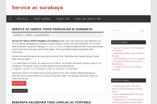 Dynamic News Lite theme site design template sample