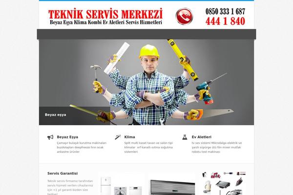 Nevia theme site design template sample