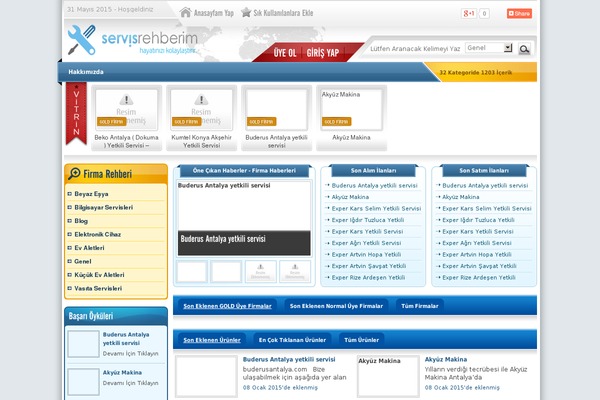 Rehber theme site design template sample
