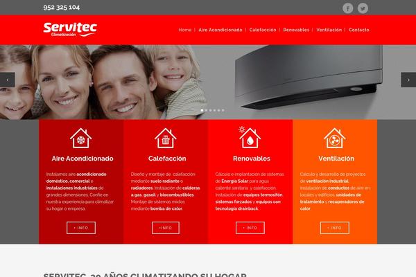 Stockholm theme site design template sample