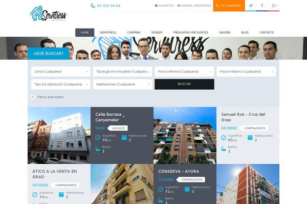 Inspiry-real-places-child theme site design template sample