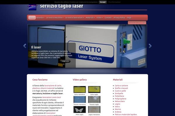 TheProfessional theme site design template sample