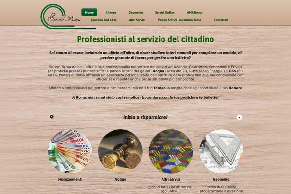 serviziroma.org site used Theme1611
