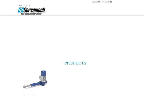 servomech.com site used Servomech