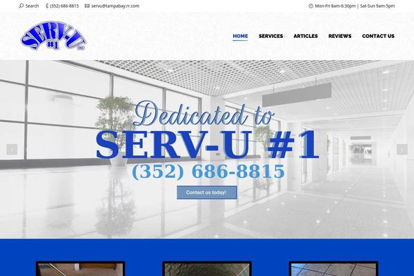 Armada theme site design template sample