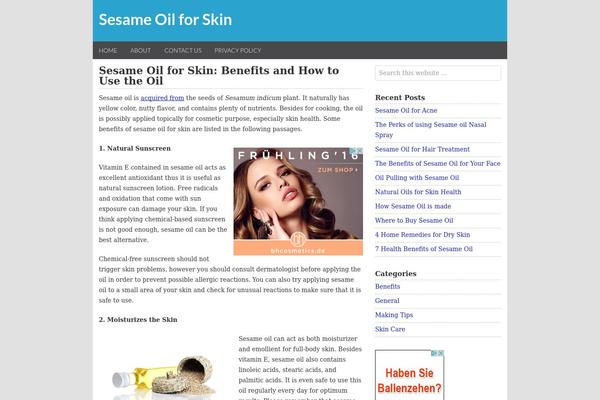 Genesis-sample theme site design template sample