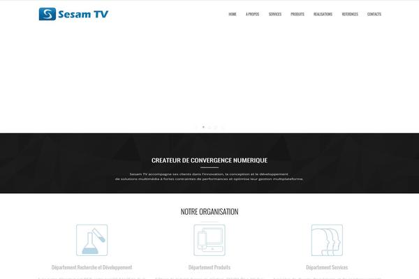 Rebound theme site design template sample