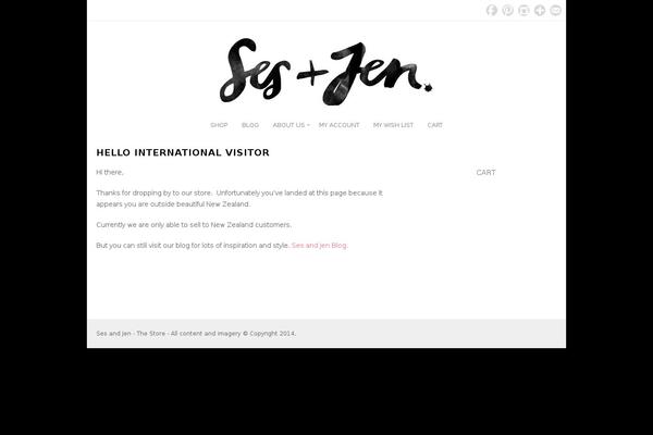 Isabelle theme site design template sample