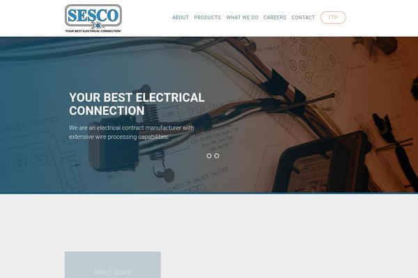 sesco theme websites examples
