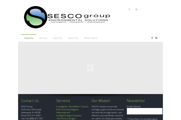 Falco theme site design template sample