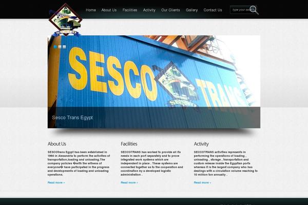 Boldy theme site design template sample